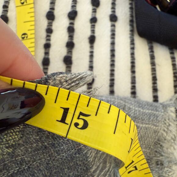 MARTYN THOMPSON | OOAK Linen Hand Dyed Scarf Shawl Wrap - Picture 9 of 9